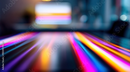 Abstract colorful lines