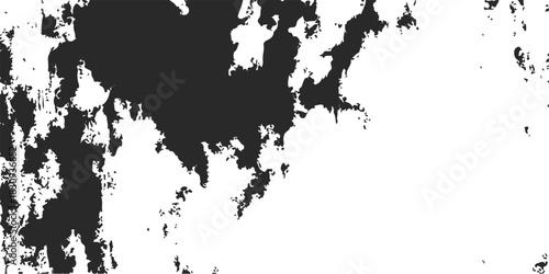 Abstract vector grunge background with blots showing a detailed outline map of the continent of Europe