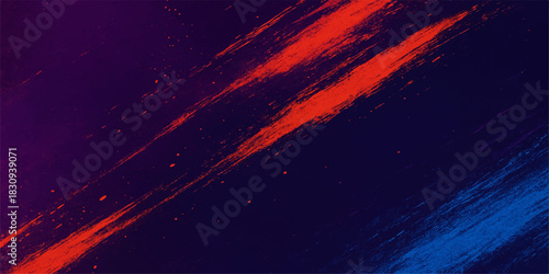 Abstract grunge background vector illustration with bright orange glow and dark red flame texture