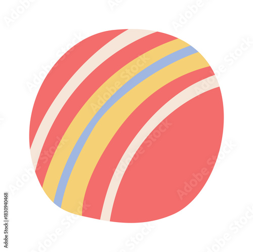 Colorful rubber ball children toy