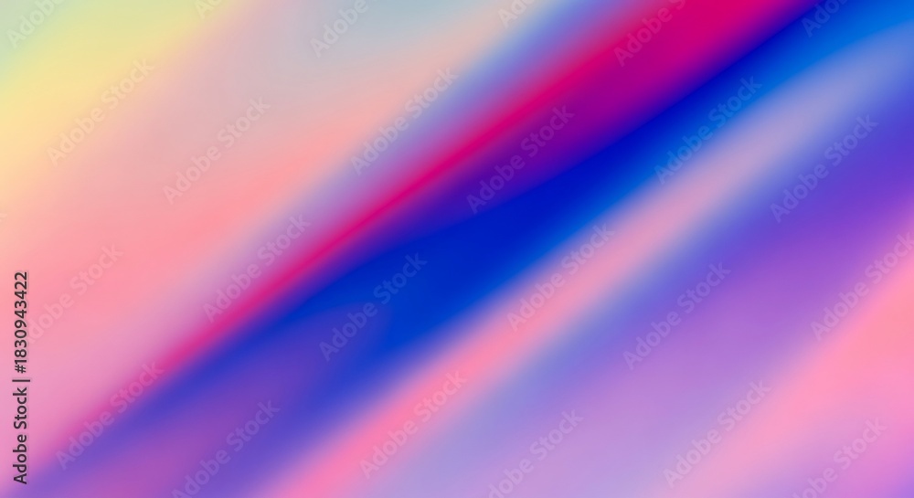 Obraz premium Vibrant Diagonal Gradient Abstract Background with Pink Blue and Yellow Hues.