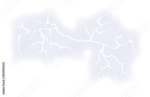 Lightning Bolt Electric Shock Voltage Energy Stream Power