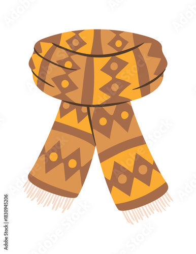 Winter scarf warm woolen accessory