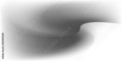 Gritty texture sand on transparent background.Monochrome noise halftone, grit pattern.Vector isolated illustration