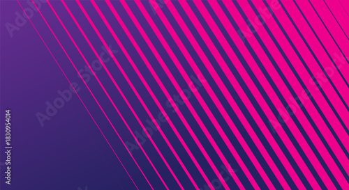 Modern background design concept abstract lines with purple and pink color gradation