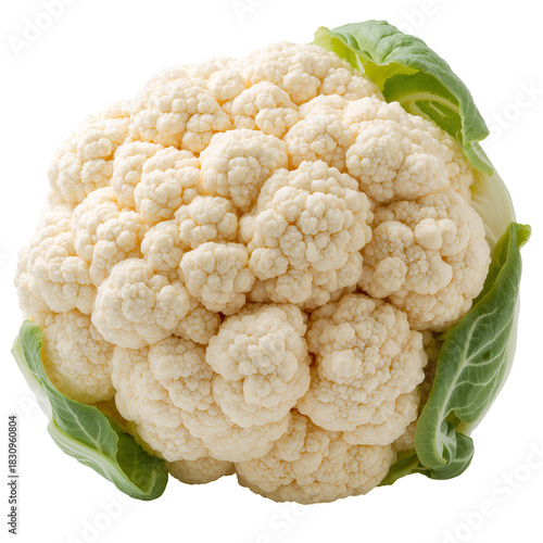 Fresh Cauliflower Ready for Cooking in a Bright Kitchen Setting