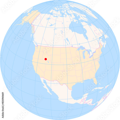Location Map of Magic Valley Regional Airport (Joslin Field) (Twin Falls, Idaho, United States). IATA-code: TWF. No labels at all.