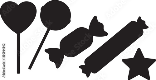 Abstract geometric composition with vibrant color palette