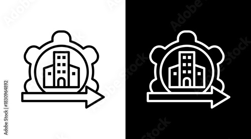 Future White Icon Set Vector 
