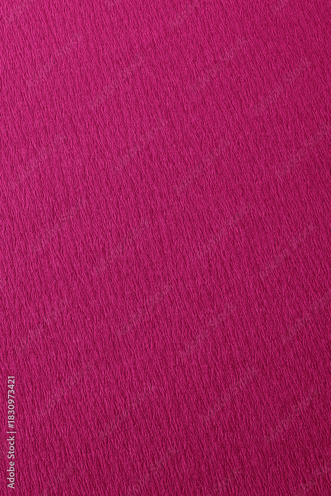 Fototapeta premium 華やかな赤紫色(マゼンタ)の和紙テクスチャ背景 Elegant Magenta Washi (Japanese Paper) Crepe Texture Background