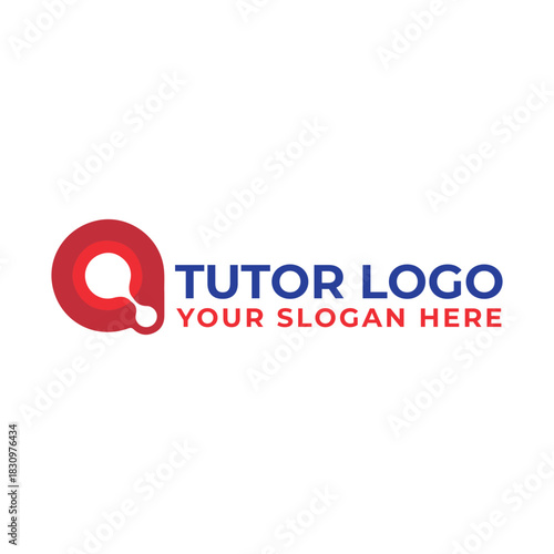 tutors logo design vector format