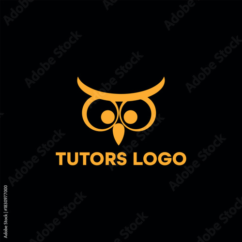 tutors logo design vector format