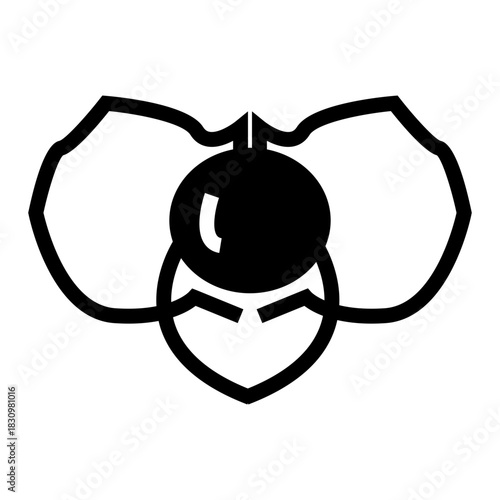 pacifier for baby vector illustration icon