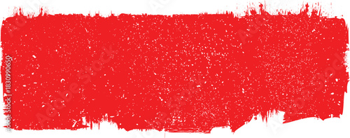 Red Stamp texture grungy  . Rolled ink  texture. Organic overlay highlight . Vector grainy letterpress texture .Screen print texture.