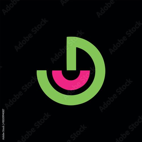 letters u, ud, ur and uv text logo design vector format