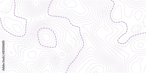 Topographic map background. Geographic line map with elevation assignments. Contour background geographic grid. 