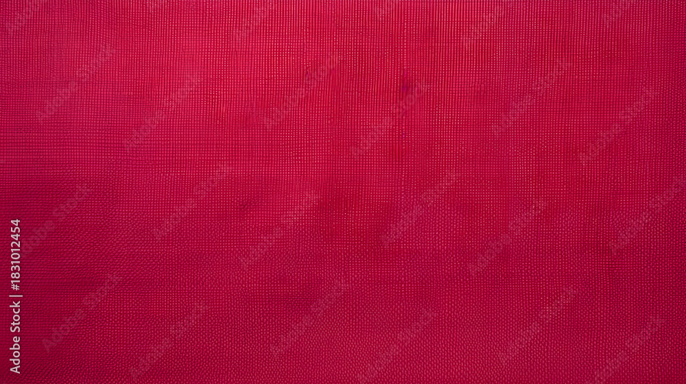 Fototapeta premium Deep pink textured background with a fine, interwoven pattern, providing a rich and detailed surface for use in design and artistic projects