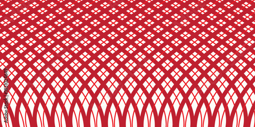 Red christmas seamless pattern. red diagonal stripes background. Candy cane repeating decoration wallpaper. Vector art.eps10