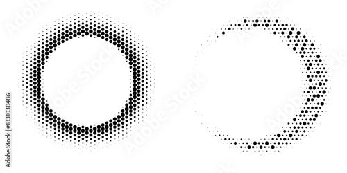 Minimalist Retro Dot Pattern Design