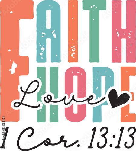 Colorful Christian Svg