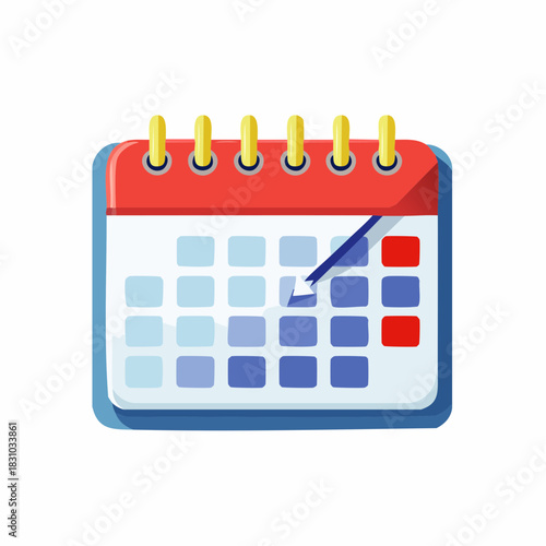 Calendar Icon with Important Date