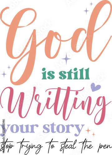 Colorful Christian Svg