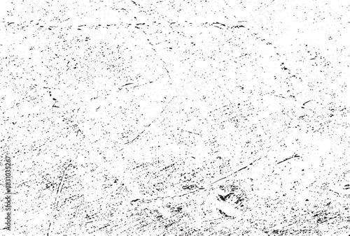 Black and White Grungy Texture Overlay for Design