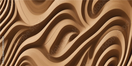 Abstract background texture of wild zebra skin fabric pattern with black and brown stripes