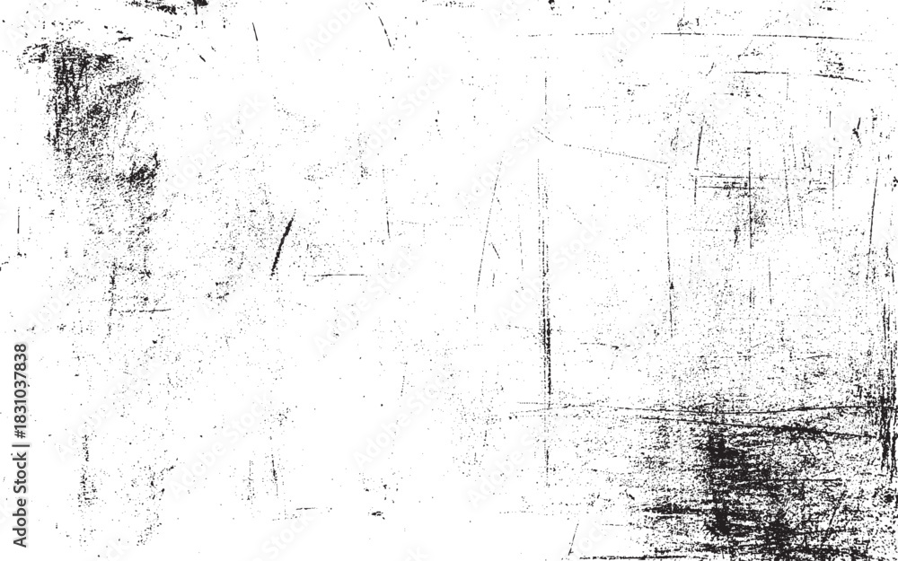 Obraz premium Vintage dirty grunge scan paper texture. Old worn overlay distressed background. Vintage scratched glitch effect for design. Monochrome retro grunge texture illustration. Dust overlay textured.