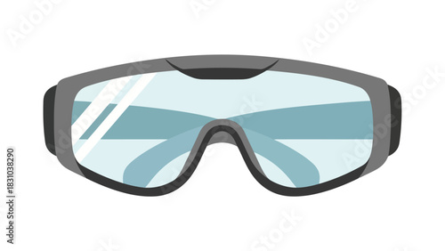 Protective goggles with tinted lenses