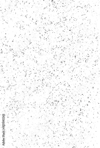 Grungy White Texture with Black Spots Photo