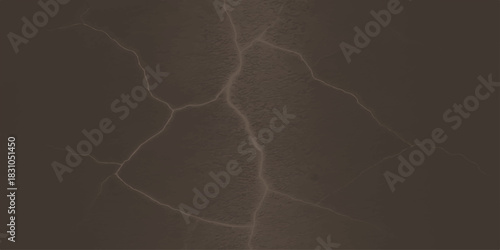 Black and white abstract background with a bright, dangerous electric lightning bolt flash of energy striking the dark storm sky