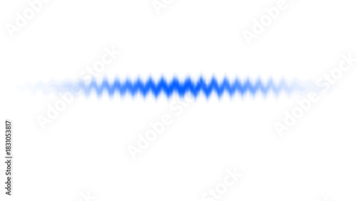 Blue neon glowing motion lines with bright abstract trails for futuristic digital light wave background.