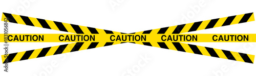 Yellow caution tape