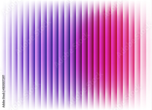 Abstract vertical line pattern background featuring a smooth gradient transition from cool purple hues on the left to vibrant magenta and pink tones on the right