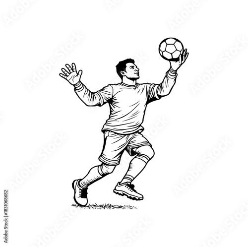football player vector