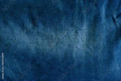 Blue denim texture background