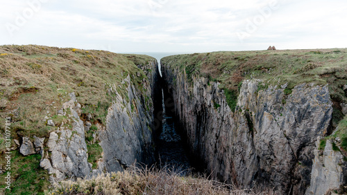 Huntsman’s Leap legendary limestone chasm