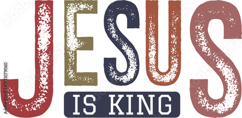 Jesus is King, Christian Religious Design
