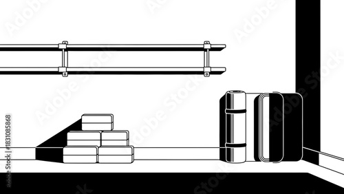 Storage Room Illustration