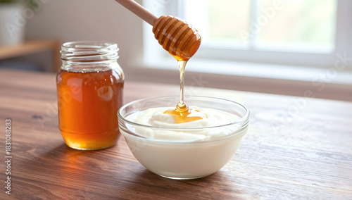 はちみつとヨーグルト