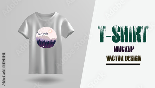 Best WINTER CALLING T-shirt creative design using adobe illustrator and your best choice...	