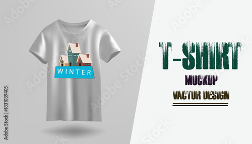 Best WINTER T-shirt creative design using adobe illustrator and your best choice...	