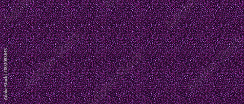 Seamless purple glitter confetti pattern with sparkling dots and reflective highlights. Rich glitter background perfect for festive crafts, or elegant packaging. Drag to swatches panel to use.