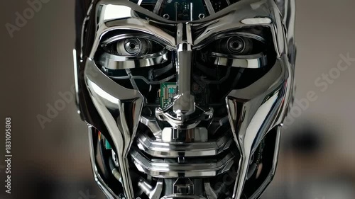 Human to Robot Transformation - A Visual Exploration of Artificial Intelligence.