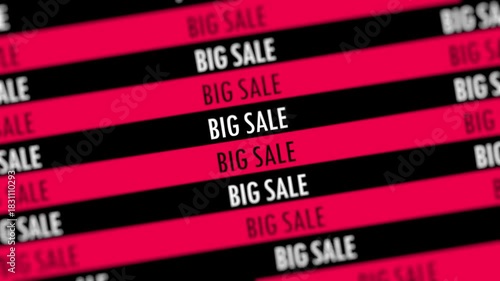 BIG SALE TITLE WITH TYPOGRAPHY ANIMATION