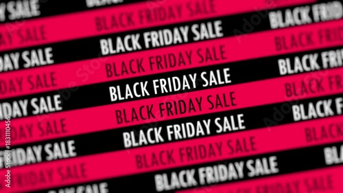 
BLACK FRIDAY SALE TITLE WITH TYPOGRAPHY ANIMATION