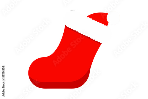 A red christmas stocking