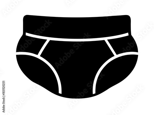 baby diaper silhouette vector,baby diaper  icon