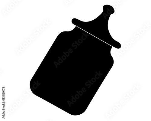 feeding bottle silhouette vector,feeding bottle icon